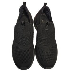 Skechers‎ Women's Size 7 Black Slip On Athleisure Sneakers Shoes